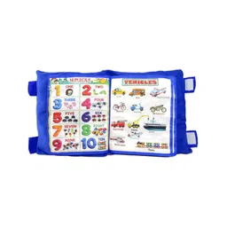 Mihar Essentials Creation Kids Learning Book Pillow - Blue-image-42