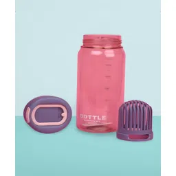 Mihar Essentials Fruit Infuser Sipper Water Bottle Grey - 650 ml-image-7