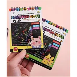 MIHAR ESSENTIALS Magic Scratch Notebook/Diary - Pack of 1-image-17