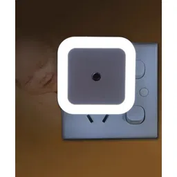 Mihar Essentials  Night Lamp Sensor Led Light with Plug Type, 0.5w Plug in Automatic Smart Sensor, Night Lamp for Bedroom Gift Office Living Room Pack of 1 (Night Lamp - White)-image-33