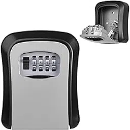 MIJILIX Combination Key Safe Lock Box - Outdoor Storage With Code Password Security Lock-picture-24