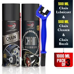 mikanix Premium Bike Chain Lubricant & Chain Cleaner Spray With Cleaning Brush For Motorcycle & Bicycle Chain Oil-picture-43