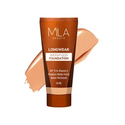 MILA BEAUTE Longwear Weightless Flawless SPF 15 Foundation 30 ml -Soft Tan -302-picture-39