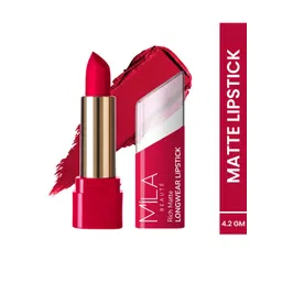 MILA BEAUTE Rich Matte Long Wear Lipstick With Vitamin E - 4.2 g Each - Dare To Date - 601-picture-27