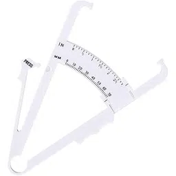 MILAAN Body Fat Tester Skin fold Caliper Weight Loss Fitness Slimming - White (54000959FEZ)-picture-24