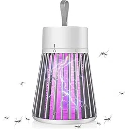 Milap Creations Plastic Mosquito Lamp, Electric Bug Zapper, Dual Shock Mosquito Killer Lamp, Small Racket, Indoor Insect Trap for Bedroom (Multicolor Pack 1)-picture-28