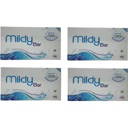 mildy bar Moisturising & Cleansing Syndet Bathing Bar (Pack Of 4)-picture-17