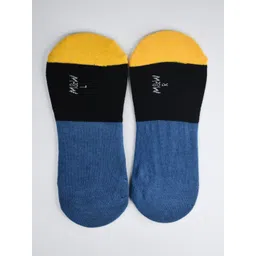 Milk&Whisky Men Colourblocked Sunset Fade No-Show Shoe Liners Socks-picture-36
