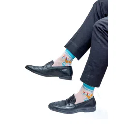 Milk&Whisky Men Cotton Patterned Ankle Length Socks-picture-33