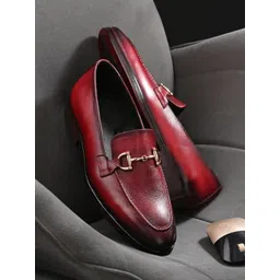 MILLE DOLLARI Men Leather Formal Loafers-picture-33