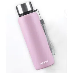 MILTON Brim 750 Stainless Steel Single Walled Leak Proof Easy Grip Water Bottle, 690 ml, Purple-picture-39