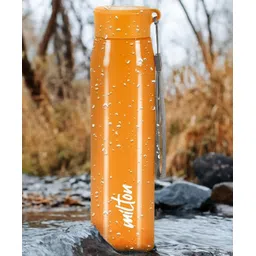 MILTON Handy 850 Stainless Steel Single walled Leak Proof Water Bottle, 780 ml, Orange-picture-38