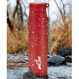 MILTON Handy 850 Stainless Steel Single walled Leak Proof Water Bottle, 780 ml, Red-picture-45