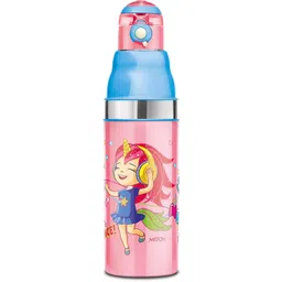 milton KOOL STUNNER-600 Inner Steel Water Bottle for Kids 520 ml Bottle-picture-10