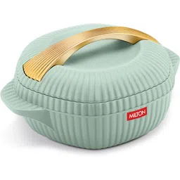 milton Oyster 2500 PU Insulated Inner Stainless Steel Casserole, 2190 ml, Light Green Serve Casserole-picture-26