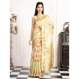 MIMOSA Woven Design Zari Banarasi Saree-picture-29