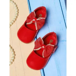 Minesole Girls Embellished Party Bows Flats-picture-52