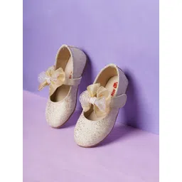 Minesole Girls Synthetic Leather Velcro Fastening Ballerinas Flats-picture-25