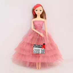 mini gifts - Doll Set, Dolls, Baby Doll Set For Girls, With Bag (Rose Gold)-picture-15