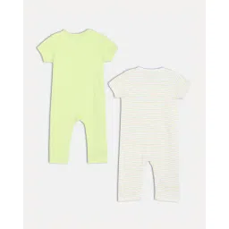 mini klub Baby Boy Stripes Rompers image 2