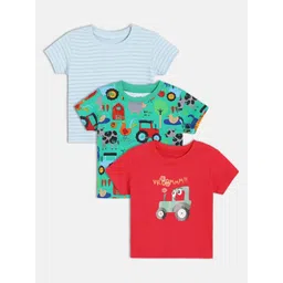 MINI KLUB Boys 3 Printed Applique T-shirt-picture-30