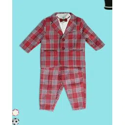 mini klub Boys Checked Suit Set-picture-28