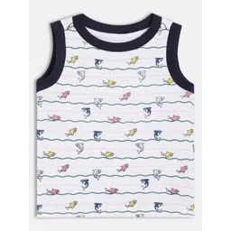 MINI KLUB Boys Conversational Printed Round Neck Pure Cotton T-shirt-picture-20