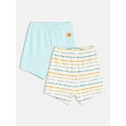 MINI KLUB Boys Cotton Pack Of 2 Shorts-picture-37