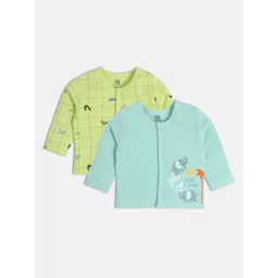 MINI KLUB Boys Floral 2 Printed Pockets T-shirt-picture-15