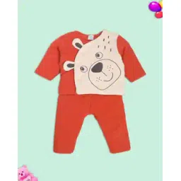 mini klub Boys Graphic Print T-Shirt with Pants-picture-12