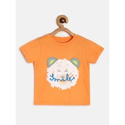 MINI KLUB Boys Graphic Printed Applique Pure Cotton T-shirt-picture-46