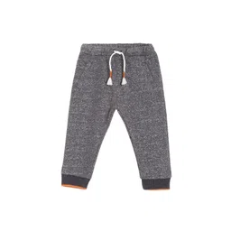 MINI KLUB Boys Grey Melange Track Pants-picture-48