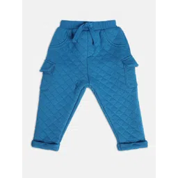 MINI KLUB Boys Mid-Rise Easy Wash Pure Cotton Trousers image 1