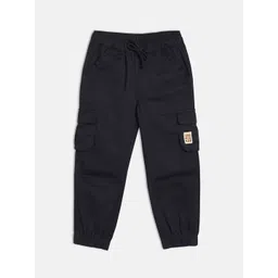 MINI KLUB Boys Mid-Rise Jogger Cargos-picture-52