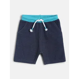 MINI KLUB Boys Navy Blue Regular Shorts-picture-28