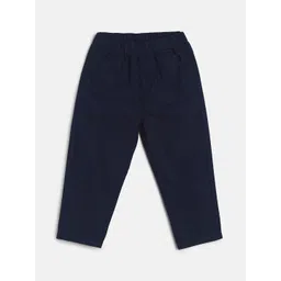 MINI KLUB Boys Navy Blue Relaxed Trousers-picture-28
