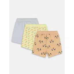 MINI KLUB Boys Pack Of 3 Conversational Printed Shorts-picture-23