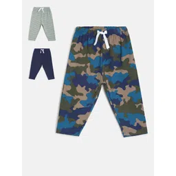 MINI KLUB Boys Pack of 3 Cotton Track Pants-picture-46