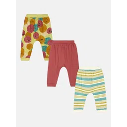 MINI KLUB Boys Pack of 3 Printed Easy Wash Lounge Pant Joggers-picture-10