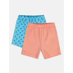 MINI KLUB Boys Pack Of 3 Printed Pure Cotton Shorts-picture-20