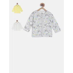 MINI KLUB Boys Pack of 3 Printed Pure Cotton T-shirts-picture-33