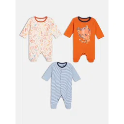MINI KLUB Boys Pack of 3 Printed Sleepsuit-picture-36