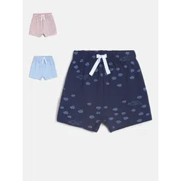 MINI KLUB Boys Pack of 3 Pure Cotton Printed Shorts-picture-21