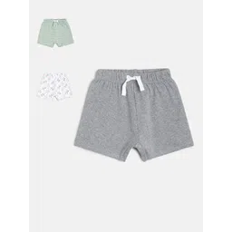 MINI KLUB Boys Pack of 3 Pure Cotton Shorts-picture-30