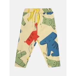 MINI KLUB Boys Printed Cotton Mid- Rise Lounge Pant-picture-35
