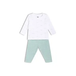 MINI KLUB Boys Printed Long Sleeves Pure Cotton T-Shirt With Trouser-picture-15