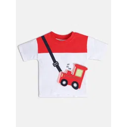 MINI KLUB Boys Printed Round Neck Cotton T-shirt-picture-45