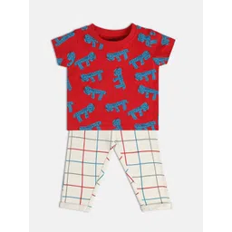 MINI KLUB Boys Printed T-shirt with Trousers-picture-54