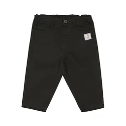 MINI KLUB Boys Solid Cotton Mid-Rise Regular Trousers-picture-53
