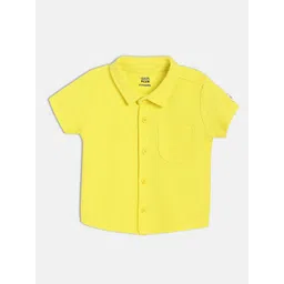 MINI KLUB Boys Spread Collar Chevron Striped Cotton Casual Shirt-picture-52